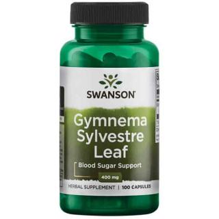 SWANSON Gymnema Sylvestre Leaf (liść gurmaru) 400mg 100 kapsułek