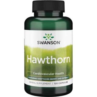 SWANSON Hawthorn Extract (Serce, Układ krwionośny) 120 Kapsułek