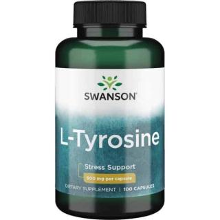 SWANSON L-Tyrosine (L-Tyrozyna) 100 Kapsułek