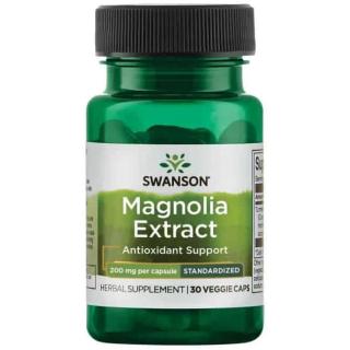 SWANSON Magnolia Extract (Ochrona przed stresem) 30 Kapsułek wegetariańskich