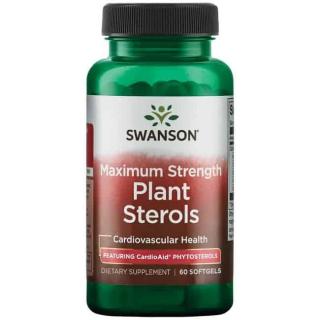 SWANSON Maximum Strength Plant Sterols CardioAid (Układ krążenia) 60 Kapsułek