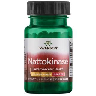 Swanson Nattokinaza 100mg 2000 FU 30 kapsułek
