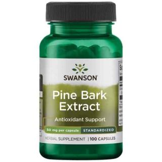 SWANSON Pine Bark Extract (Kora sosny) 100 Kapsułek