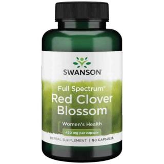 SWANSON Red Clover Blossom (Wsparcie przy Menopauzie) 90 Kapsułek