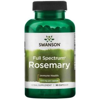 SWANSON Rosemary (Przeciwutleniacz) 90 Kapsułek