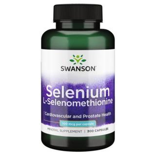 SWANSON Selenium L-Selenomethionine 100 mcg (300 kaps.)
