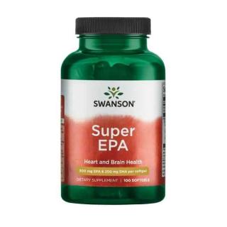 SWANSON Super EPA (Kwasy tłuszczowe) 100 Kapsułek żelowych