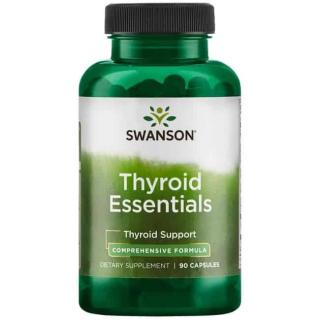 SWANSON Thyroid Essentials (Wsparcie pracy tarczycy) 90 Kapsułek