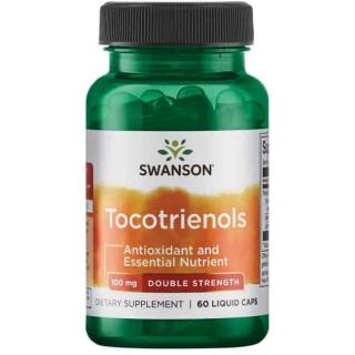 SWANSON Tocotrienols 100mg (Kompleks Witamin E) 60 Kapsułek płynnych