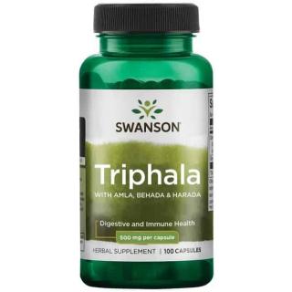 SWANSON Triphala (Wsparcie Trawienia) 100 Kapsułek