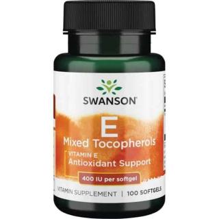 SWANSON Vitamin E Mixed Tocopherols (Witamina E) 100 Kapsułek żelowych