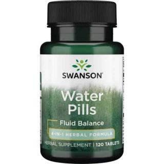 SWANSON Water Pills (Wyrównuje poziom wody) 120 Tabletek