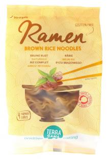 Terrasana makaron (ryżowy razowy) ramen bezglutenowy bio 280 g