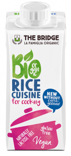 The bridge krem ryżowy do gotowania bez dodatku cukrów bezglutenowy bio 200 ml