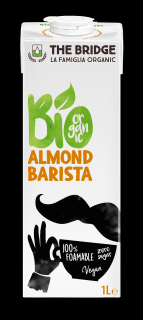The bridge napój migdałowy barista bez dodatku cukrów bezglutenowy bio 1 l