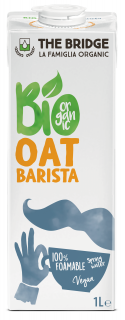 The bridge napój owsiany barista bez dodatku cukrów bio 1 l