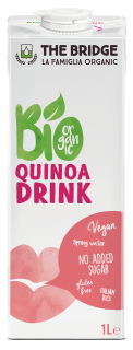 The bridge napój quinoa z ryżem bez dodatku cukrów bezglutenowy bio 1 l
