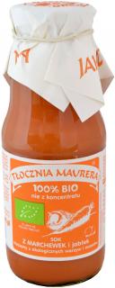 Tłocznia maurera sok marchewkowy z jabłkiem nfc bio 300 ml