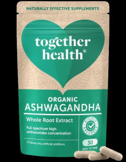 TOGETHER Organic Ashwagandha - Full Spectrum Extract 500 mg (30 kaps.)