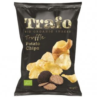 Trafo chipsy ziemniaczane o smaku czarnej trufli bio 100 g