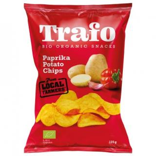 Trafo chipsy ziemniaczane paprykowe bio 125 g