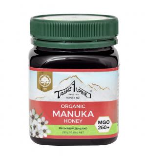 Tranzalpine miód manuka mgo 250+ bio 250 g