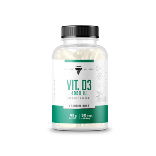 TREC Vit. D3 4000IU (Witamina D3) 90 Kapsułek