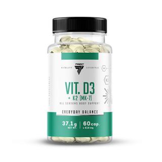 TREC Witamina D3-Vit D3+K2 (MK7) 60 Kaps