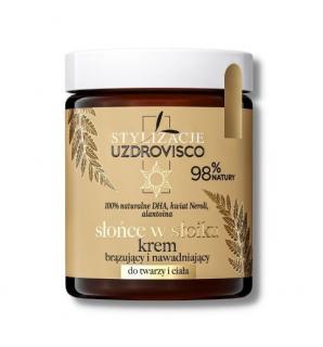 Uzdrovisco krem do twarzy i ciała brązujący i nawadniający słońce w słoiku 170 ml