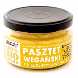 Vega up pasztet wegański z pieczonymi warzywami bio 190 g