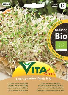 Vita line nasiona lucerny bio na kiełki 20 g