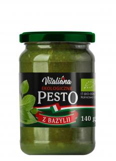 Vitaliana pesto z bazylii bio 140 g
