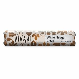 Vivani baton nugatowy z krokantem z orzechów laskowych (na napoju ryżowym) bio 35 g