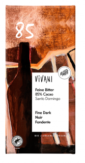 Vivani czekolada gorzka 85 % bio 100 g