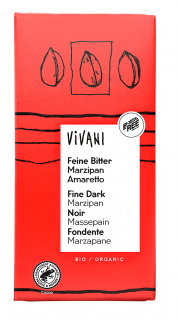 Vivani czekolada gorzka z nadzieniem marcepan  amaretto bio 100 g