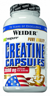 Weider Pure Creatine (Monohydrat Kreatyny) 200 kaps