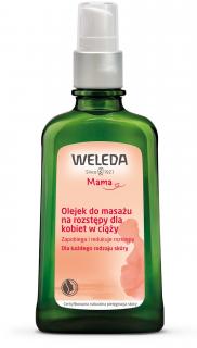 Weleda olejek do masażu na rozstępy dla kobiet w ciąży eco 100 ml