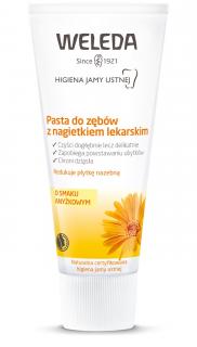 Weleda pasta do zębów z nagietkiem lekarskim bez fluoru eco 75 ml