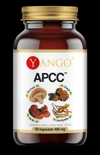 YANGO APCC - reishi, kordyceps, shitake, chaga (50 kaps.)