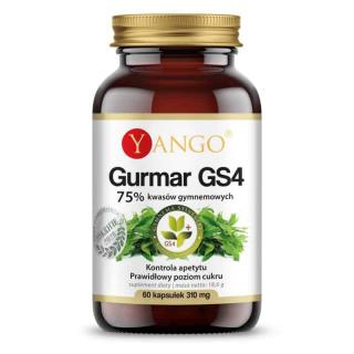 YANGO Gurmar GS4 (75% kwasów gymnemowych) 60 Kapsułek wegetariańskich