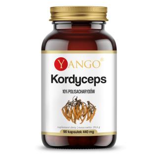 YANGO Kordyceps ekstrakt - 90 kapsułek wegetariańskich