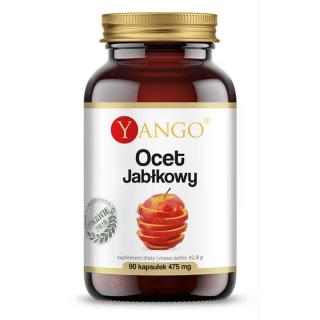 YANGO Ocet Jabłkowy 90 Kapsułek wegetariańskich