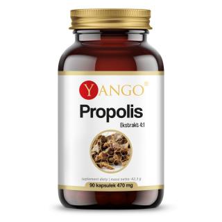 YANGO Propolis (Ekstrakt 4:1) 90 Kapsułek wegetariańskich
