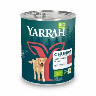 Yarrah (dla psa) karma z wołowiną, pokrzywą i pomidorem bio 820 g