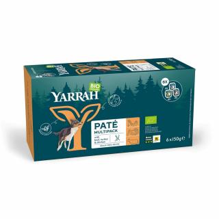 Yarrah (dla psa) multipack pasztet bio (6 x 150 g) 900 g