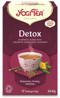 Yogi tea herbatka detox bio (17 x 1,8 g) 30,6 g