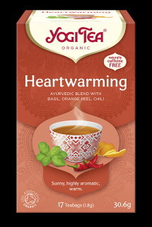 Yogi tea herbatka radość życia (heartwarming) bio (17 x 1,8 g) 30,6 g