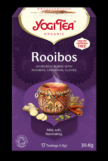 Yogi tea herbatka rooibos z cynamonem i goździkami bio (17 x 1,8 g) 30,6 g