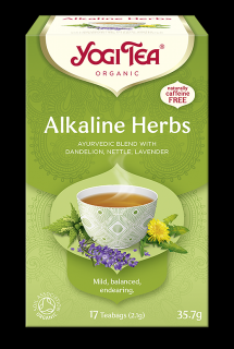 Yogi tea herbatka zioła alkaliczne (alkaline herbs) bio (17 x 2,1 g) 35,7 g
