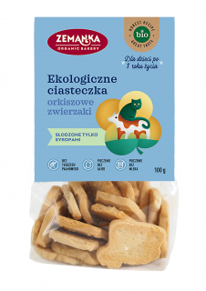 Zemanka ciastka orkiszowe zwierzaki bio 100 g